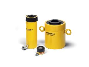 Hollow plunger cylinders