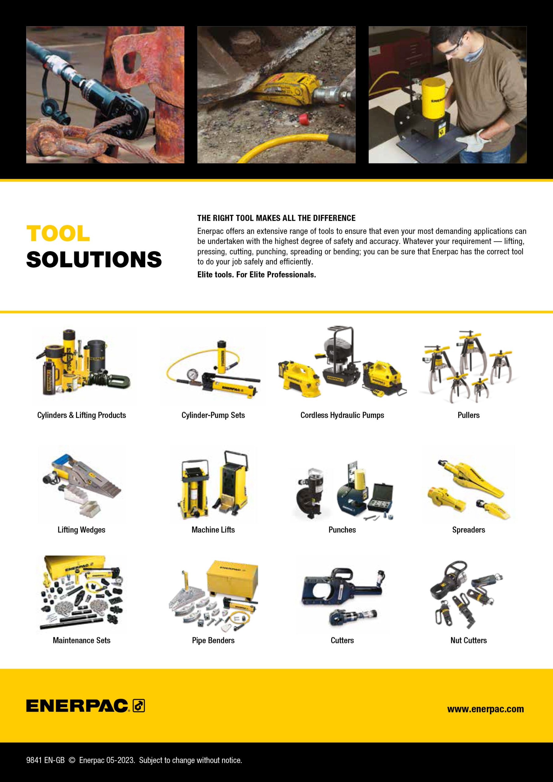 Enerpac XC2 Battery Pumps